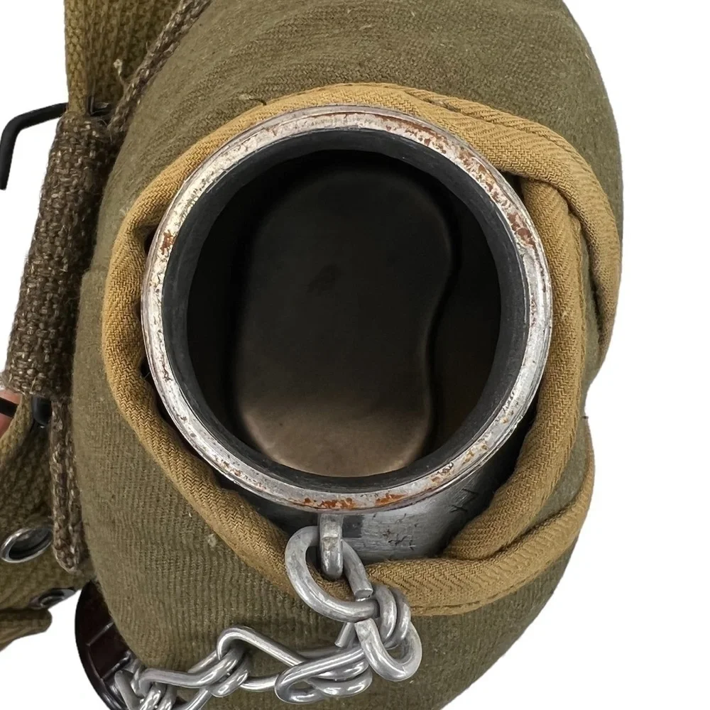 Vintage U.S. Military Henri Brun Clermont-FD Canteen and Gear Belt